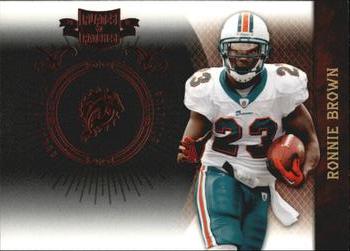 2010 Panini Plates & Patches #51 Ronnie Brown  Front