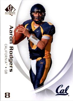 2010 SP Authentic #2 Aaron Rodgers Front
