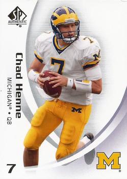 2010 SP Authentic #19 Chad Henne Front