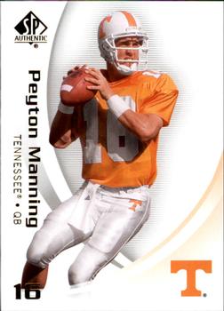 2010 SP Authentic #73 Peyton Manning Front