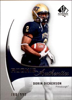2010 SP Authentic #228 Dorin Dickerson Front