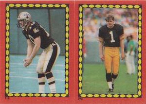 1988 Topps Stickers #116 / 279 Brian Hansen / Gary Anderson Front