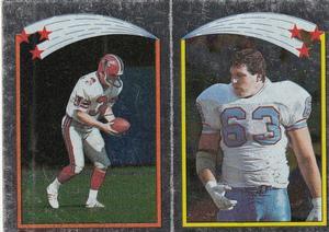 1988 Topps Stickers #135 / 149 Rick Donnelly / Mike Munchak Front