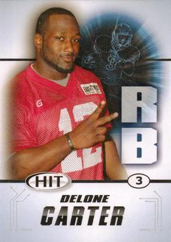 2011 SAGE HIT #2 Delone Carter Front