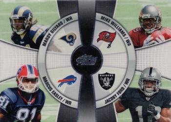2010 Topps Prime - 4th Quarter #4Q-7 Mardy Gilyard / Marcus Easley / Mike Williams / Jacoby Ford Front