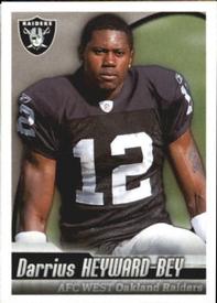 2010 Panini NFL Sticker Collection #254 Darrius Heyward-Bey Front
