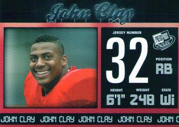 2011 Press Pass #43 John Clay Front