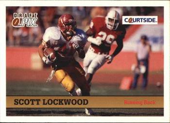 1992 Courtside Draft Pix #7 Scott Lockwood Front