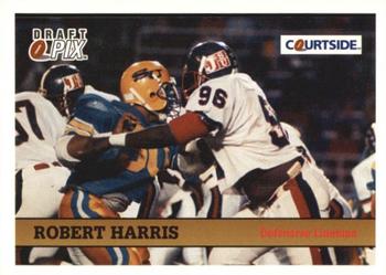 1992 Courtside Draft Pix #137 Robert Harris Front