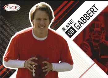 2011 SAGE #10 Blaine Gabbert Front