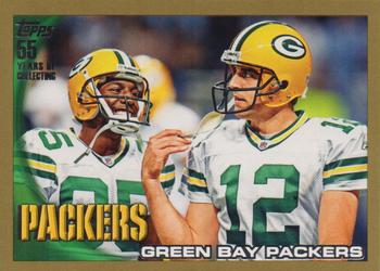2010 Topps - Gold #378 Green Bay Packers Front