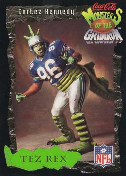 1994 Coca-Cola Monsters of the Gridiron #28 Cortez Kennedy Front