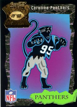 1994 Coca-Cola Monsters of the Gridiron - Gold #4 Carolina Panthers Mascot Front