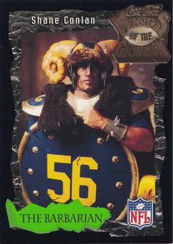 1994 Coca-Cola Monsters of the Gridiron - Gold #17 Shane Conlan Front