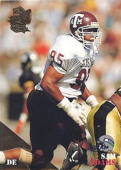 1994 Classic NFL Draft - Gold #6 Sam Adams Front