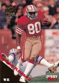 1994 Classic NFL Draft - Gold #100 Jerry Rice Front