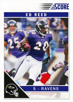 2011 Score #22 Ed Reed Front