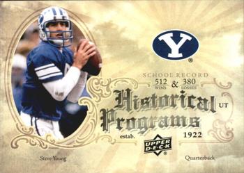 2011 Upper Deck - Historical Programs #HP-2 Steve Young Front