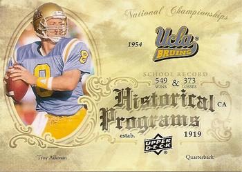 2011 Upper Deck - Historical Programs #HP-3 Troy Aikman Front
