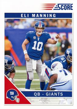 2011 Score - Glossy #190 Eli Manning Front