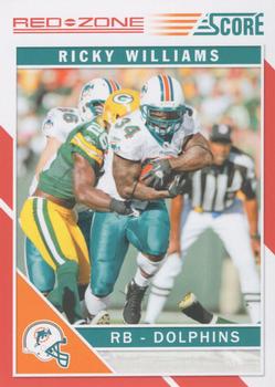 2011 Score - Red Zone #157 Ricky Williams Front