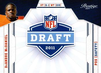 2011 Panini Prestige - NFL Draft #10 DeAndre McDaniel Front