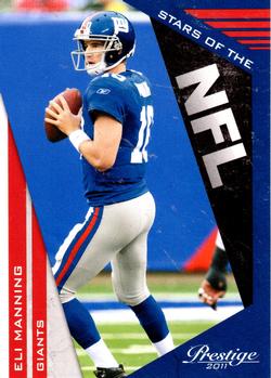 2011 Panini Prestige - Stars of the NFL #21 Eli Manning  Front