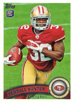 2011 Topps #155 Kendall Hunter Front