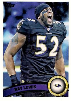 2011 Topps #183 Ray Lewis Front