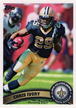 2011 Topps #211 Chris Ivory Front
