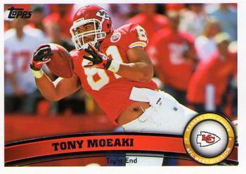 2011 Topps #253 Tony Moeaki Front
