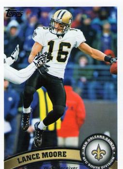 2011 Topps #324 Lance Moore Front