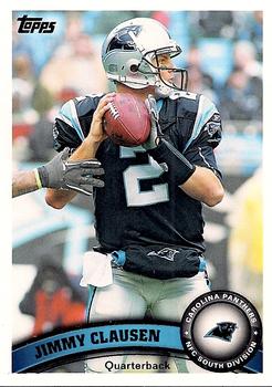 2011 Topps #433 Jimmy Clausen Front