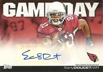 2011 Topps - Game Day Autographs #GDA-ED Early Doucet Front