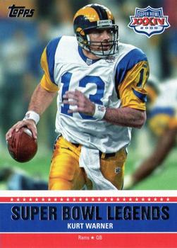 2011 Topps - Super Bowl Legends #SBL-XXXIV Kurt Warner Front