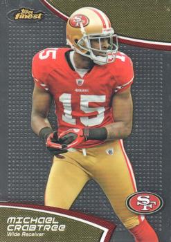 2011 Finest #91 Michael Crabtree Front