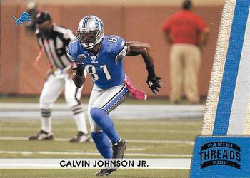 2011 Panini Threads #49 Calvin Johnson Jr. Front