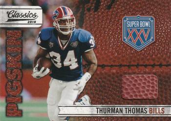 2010 Panini Classics - Super Bowl Pigskins #7 Thurman Thomas Front