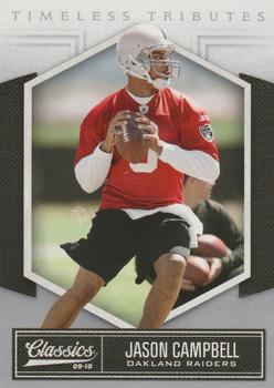 2010 Panini Classics - Timeless Tributes Silver #71 Jason Campbell  Front