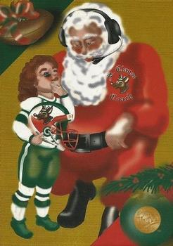 1996 NFL Properties Santa Claus #NNO Santa Claus / Brett Favre  Front