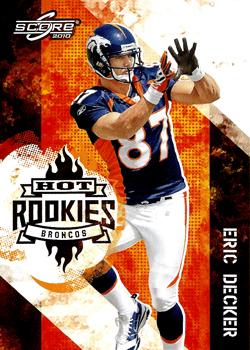 2010 Score - Hot Rookies #21 Eric Decker Front