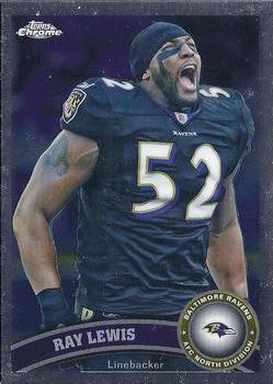 2011 Topps Chrome #2 Ray Lewis Front