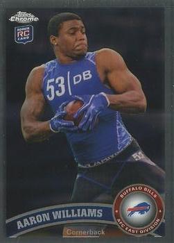 2011 Topps Chrome #156 Aaron Williams Front