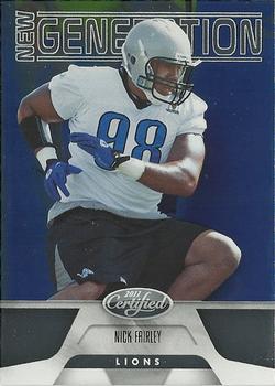 2011 Panini Certified #218 Nick Fairley Front