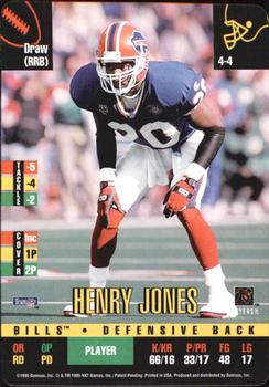 1995 Donruss Red Zone #NNO Henry Jones Front
