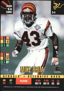 1995 Donruss Red Zone #NNO Mike Brim Front