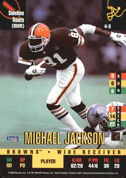 1995 Donruss Red Zone #NNO Michael Jackson Front