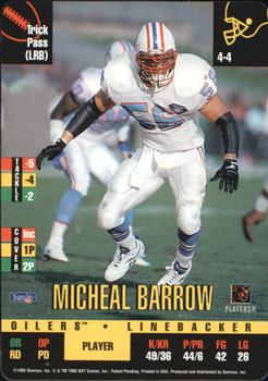 1995 Donruss Red Zone #NNO Micheal Barrow Front