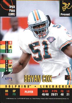 1995 Donruss Red Zone #NNO Bryan Cox Front