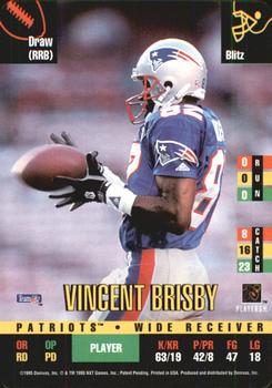 1995 Donruss Red Zone #NNO Vincent Brisby Front